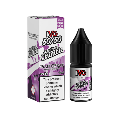 Dessert Apple Berry Crumble 50:50 10ml - IVG