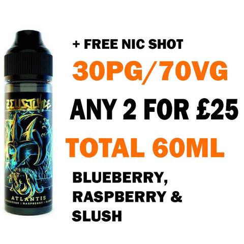 Atlantis 50ml | Zeus Juice - Any 2 for £25