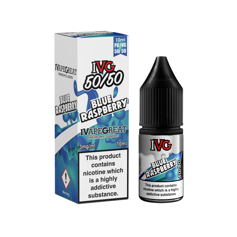 Blue Raspberry 50:50 10ml - IVG