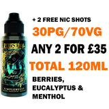 Dimpleberry 100ml | Zeus Juice - Any 2 for £35