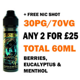 Dimpleberry 50ml | Zeus Juice - Any 2 for £25