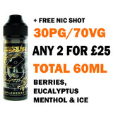 Dimpleberry Ice 50ml | Zeus Juice - Any 2 for £25