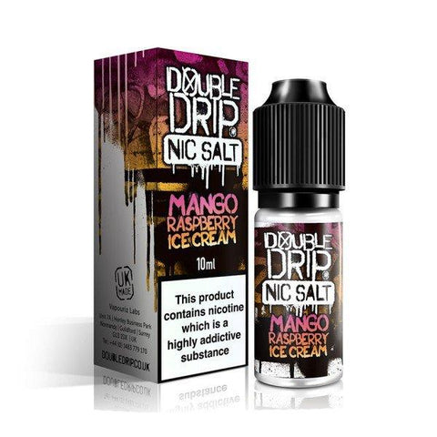Mango Raspberry Ice Cream Nic Salt - Double Drip