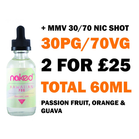 Hawaiian Pog 50ml Shortfill | Naked 100 - Any 2 for £25