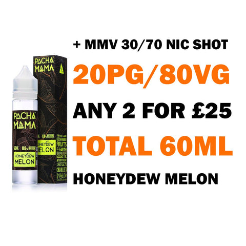 Honeydew Melon 50ml Shortfill | Pacha Mama - Any 2 for £25