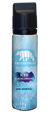 Iced Blackcurrant 50ml Shortfill - Frozen Fruits