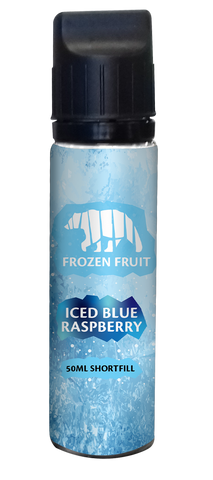 Iced Blue Raspberry 50ml Shortfill - Frozen Fruits