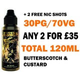 Midas 100ml | Zeus Juice - Any 2 for £35