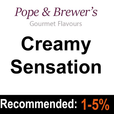 Creamy Sensation - Pope and Brewer's Gourmet Flavours