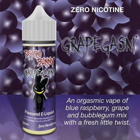 Grapegasm 50ml Shortfill - Psycho Bunny