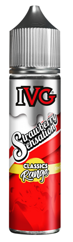 Strawberry Sensation 50ml Shortfill | IVG - Any 2 for £25