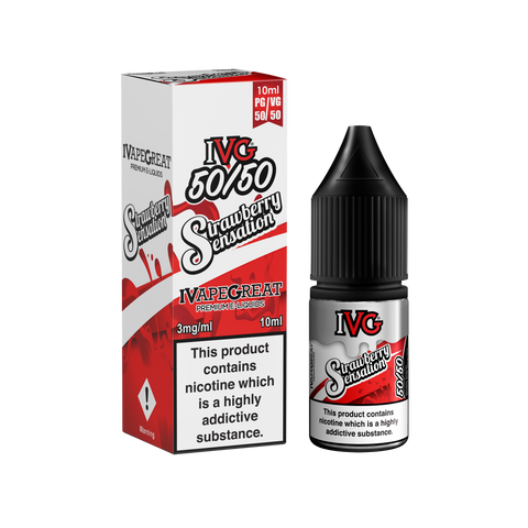 Strawberry Sensation 50:50 10ml - IVG