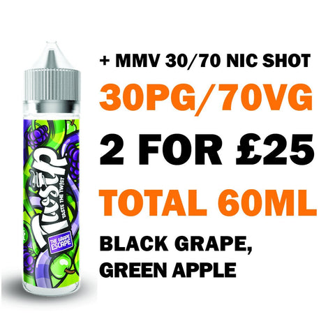 The Grape Escape 50ml Shortfill | Twstr - Any 2 for £25