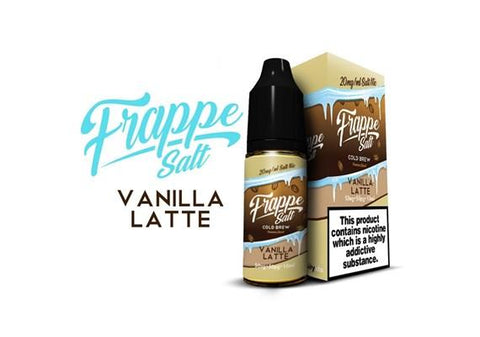 Vanilla Latte 10ml Nic Salt 20mg - Frappe