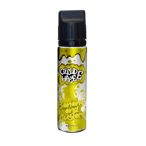 Banana and Custard 100ml Shortfill - Cloud-E-Haze