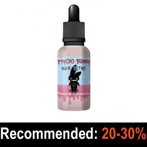 Blue Retro Flavour Concentrate - Psycho Bunny