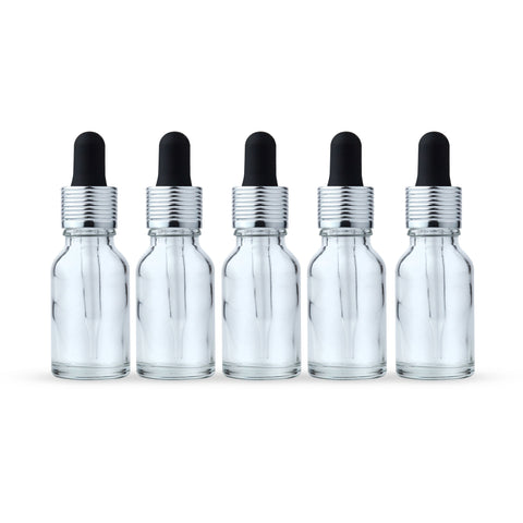 15 ml Glass Dropper Bottles (5pack)