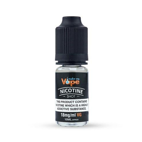 18mg Nicotine Shot in VG 10ml