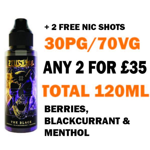 The Black 100ml | Zeus Juice - Any 2 for £35