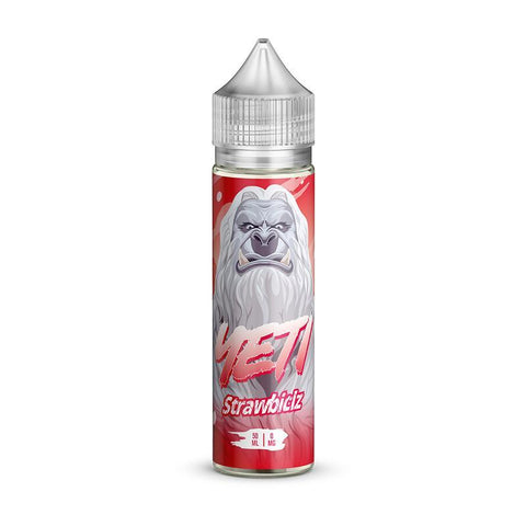 Strawbiclz 50ml Shortfill - Yeti